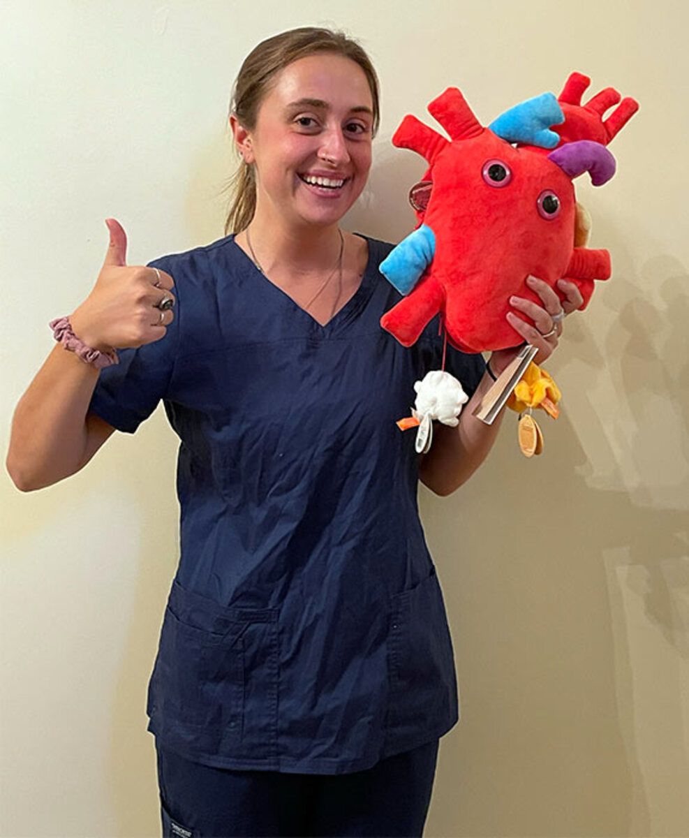 GIANTmicrobes – Hjärtmodell Dekluxe Plysch