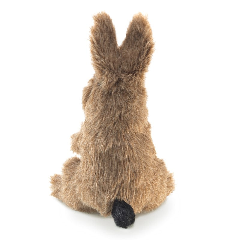 Folkmanis® Puppets - Mini Jack Rabbit (Svartsvansad Åsnehare)