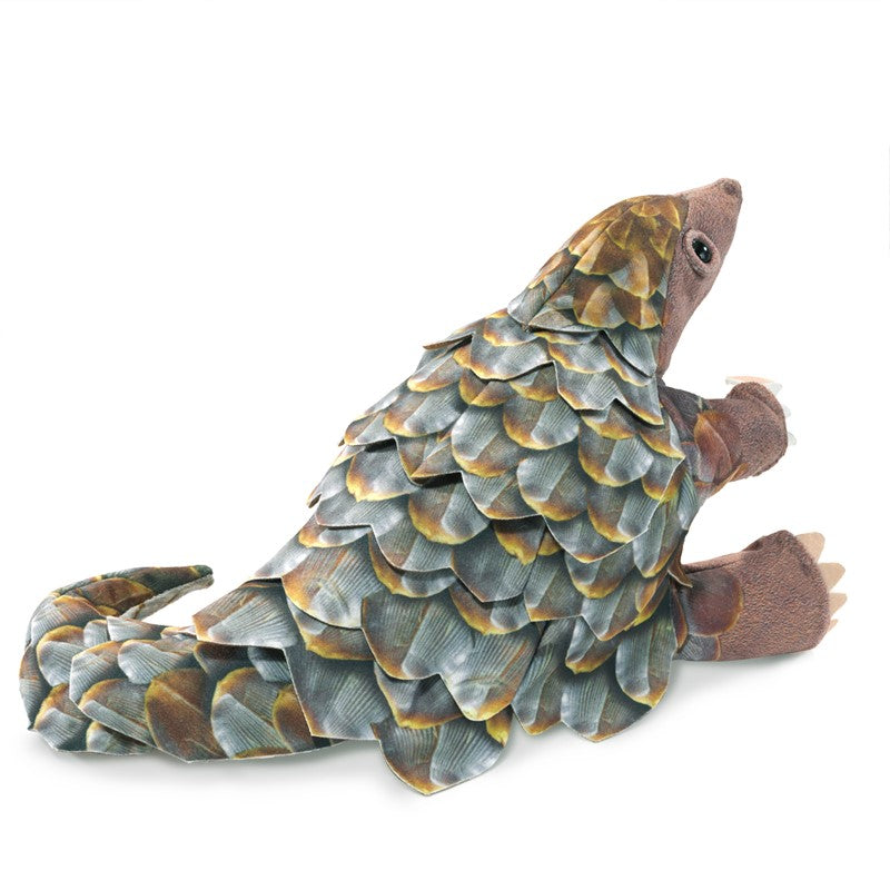 Folkmanis® Puppets - Myrkott (Pangolin) Handdocka