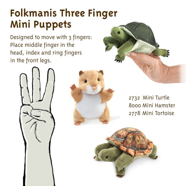 Folkmanis® Puppets - Mini Hamster