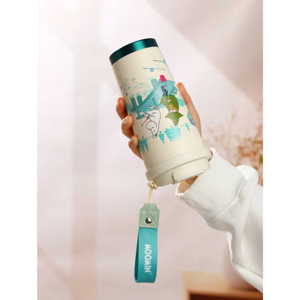 MOOMIN - Moomin Take Away Mug / Vacuum Cup 580 ml - Moomin Fishing