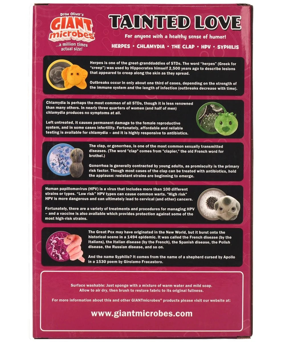 GIANTmicrobes – Tainted Love Plysch Presentbox