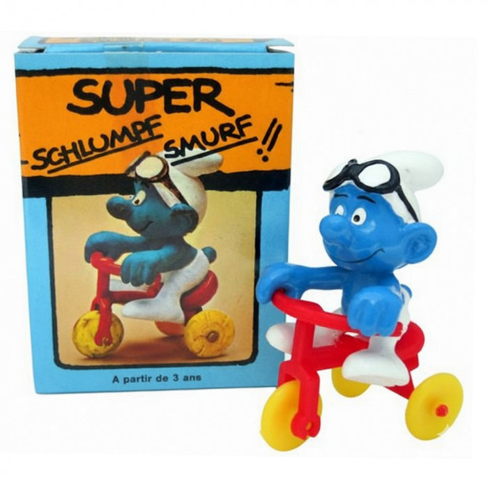 Schleich - Super Smurfs: Smurf på trehjuling
